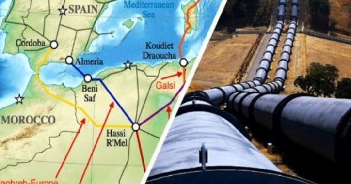 الحكومة الجزائرية تهدد بوقف إمدادات الغاز نحو إسبانيا  