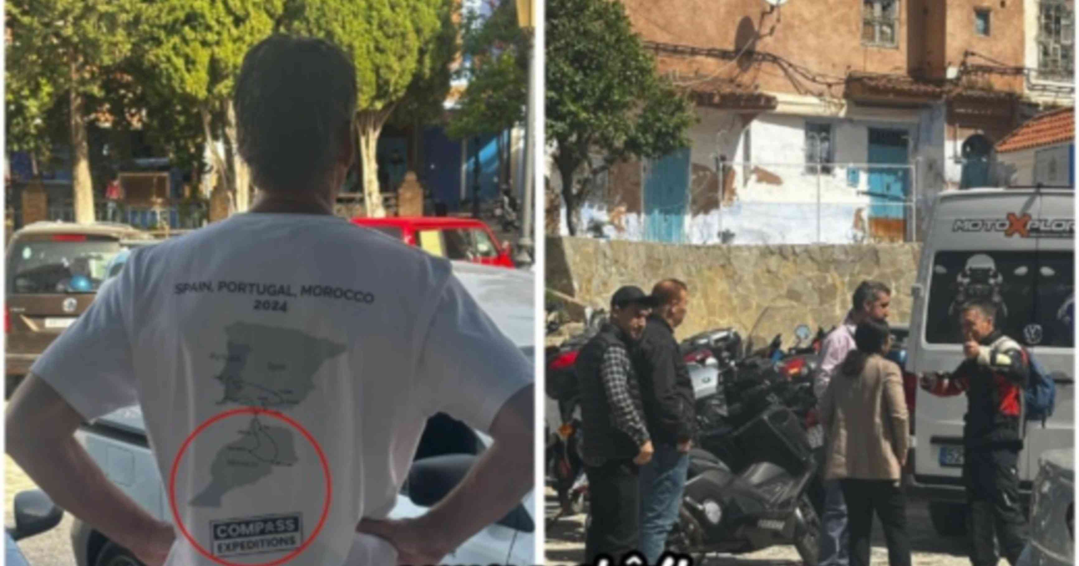 خريطة المغرب مبتورة على قمصان خمسة سياح استرالين في شفشاون تدفع السلطات الى التدخل