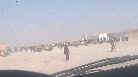 خطيير...تجدد المواجهات العنيفة بين محتجين داخل مخيمات اللاجئين الصحراويين وعناصر عسكرية تابعة للبوليساريو 