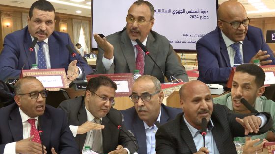 شاهد..نقطة الصيد البحري تثير نقاش ســـاخن خلال دورة مجلس جهة الداخلة الاستثنائية 17/12/2024