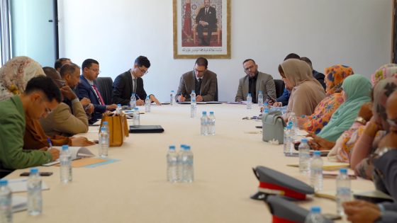 شاهد..وكيل الملك بالمحكمة الابتدائية لوادي الذهب يثير ملف العـنف المدرسي خلال اجتماع خلية التـكفل بالنـساء والأطفال ضـحايا العـنف