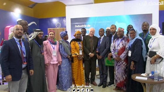 شاهد..جانب من رواق وانشطة الجامعة الصناعية لمنتوجات البحر خلال معرض اليوتيس 2025 للصيد البحري باكادير