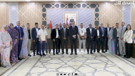 مجلس جماعة الداخلة يخصص استقبالا هاما لوفد عن جماعة درو الفرنسية