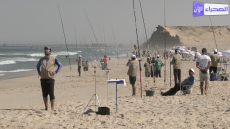 شاهد..انطلاق النسخة الثانية من بطولة الصيد بالقصبة على شاطئ جرف الحمام بالداخلة