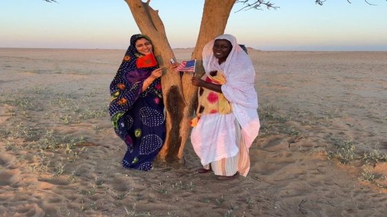 المستشارة السياسية للسفارة الأمريكية تزور زاوية الشيخ محمد المامي بإقليم أوسرد