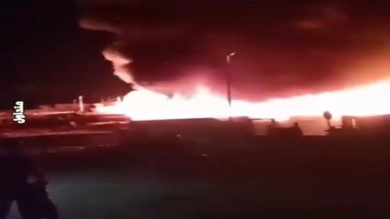 حريق يندلع بقرية الصيد “لابويردة” جنوب الداخلة ويسبب هلعا بين البحارة