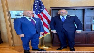 بولس يبحث ملف الصحراء مع مفوض اللاجئين الأممي ويؤكد ضرورة حل دائم وفق القرار 2797