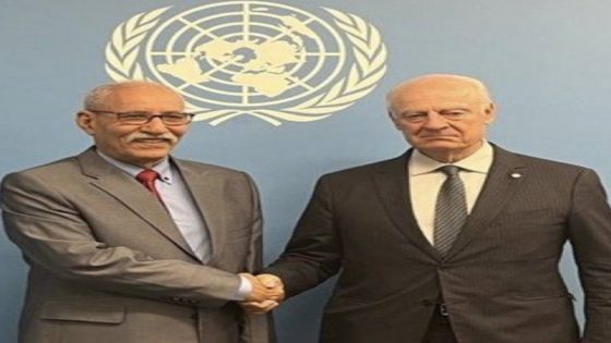 جبهة البوليساريو تعرب عن قلقها إزاء تصريحات المبعوث الأممي دي ميستورا بشأن الصحراء الغربية